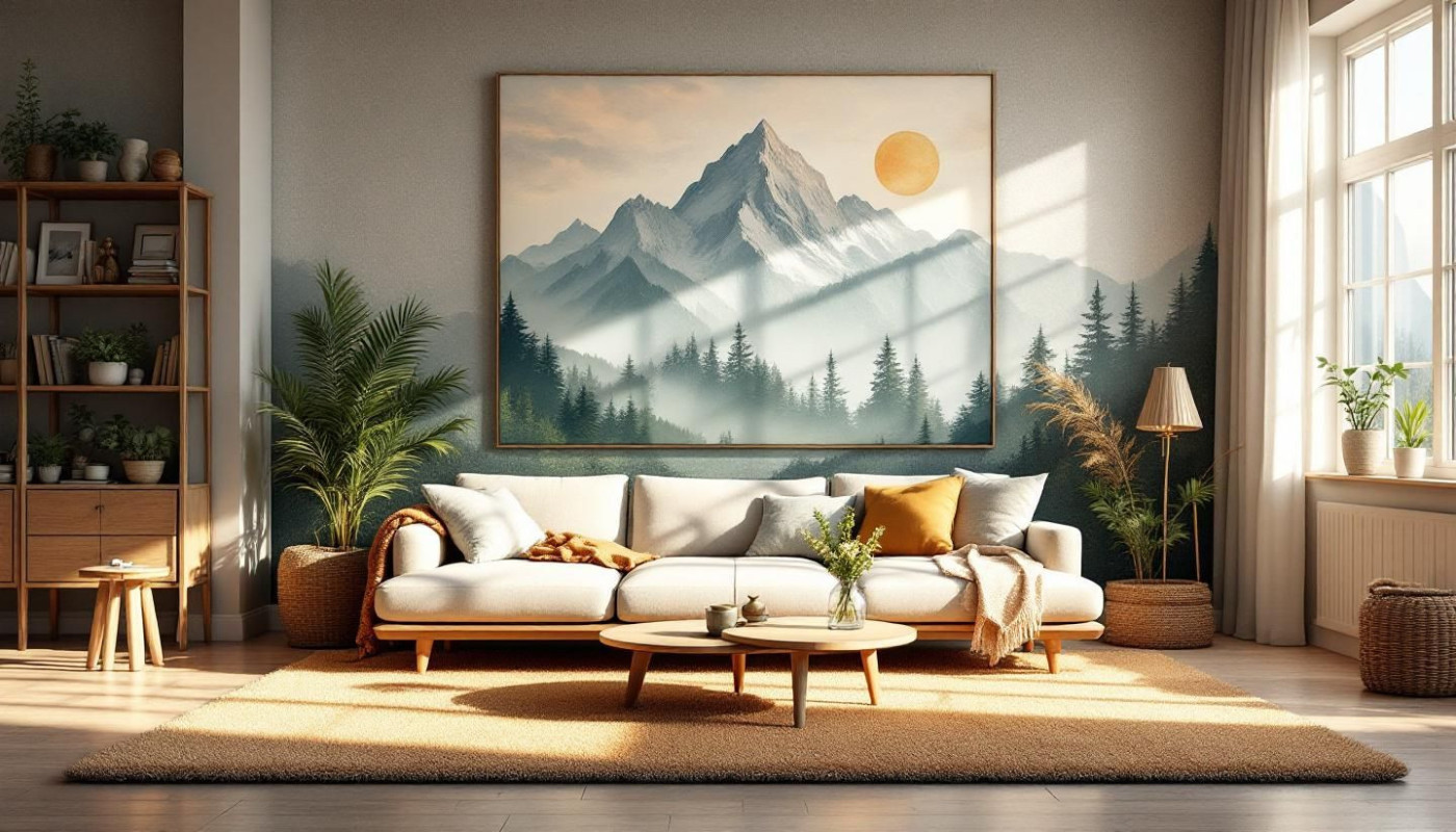 Comment choisir le papier peint montagne idéal pour votre espace ?